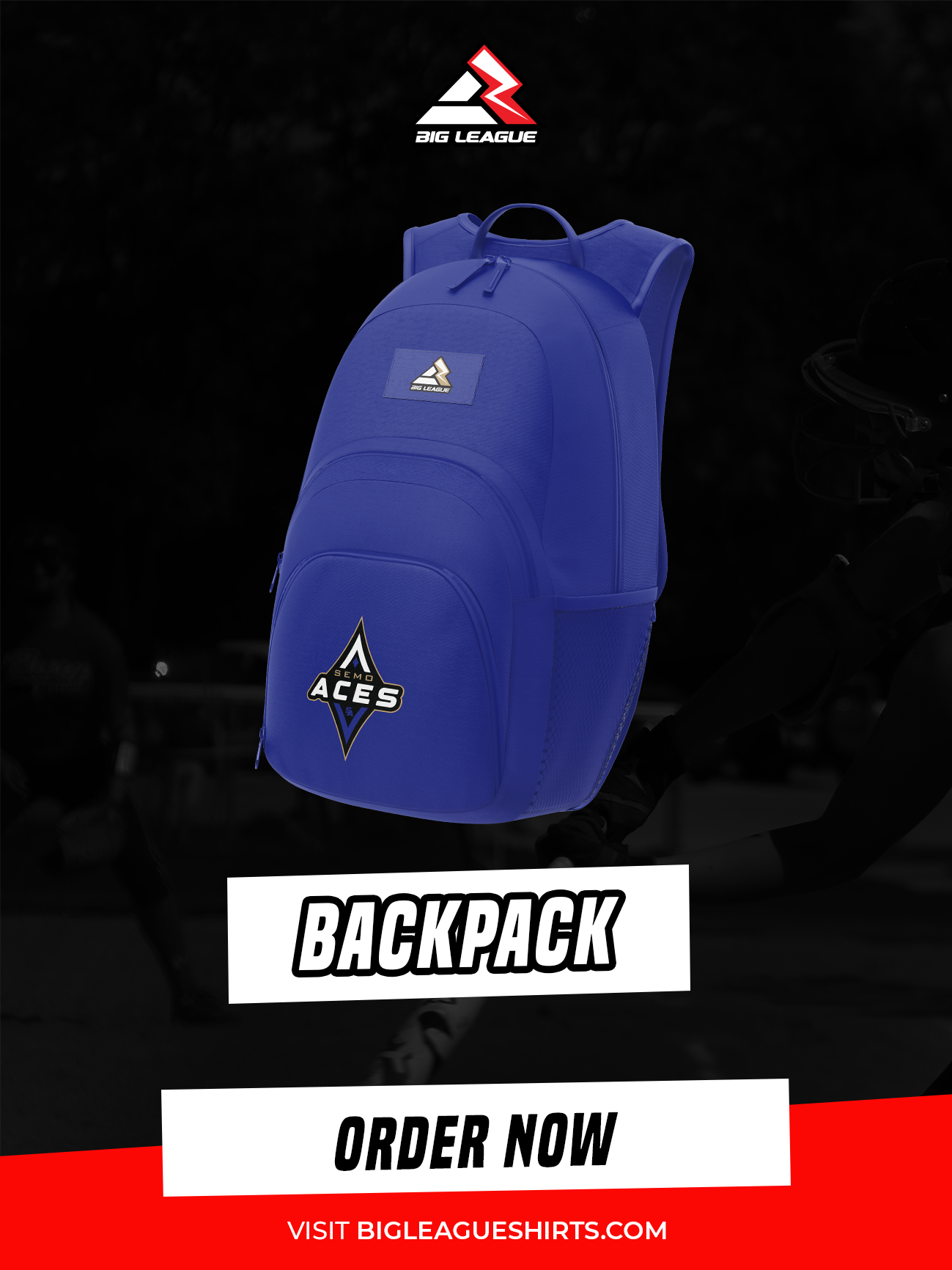 Backpacks (One-Size & Minimum of 7) / Blue