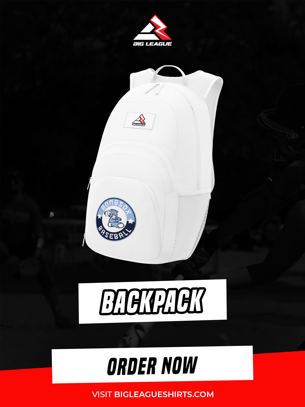BackPack (Minimum of 7) / White