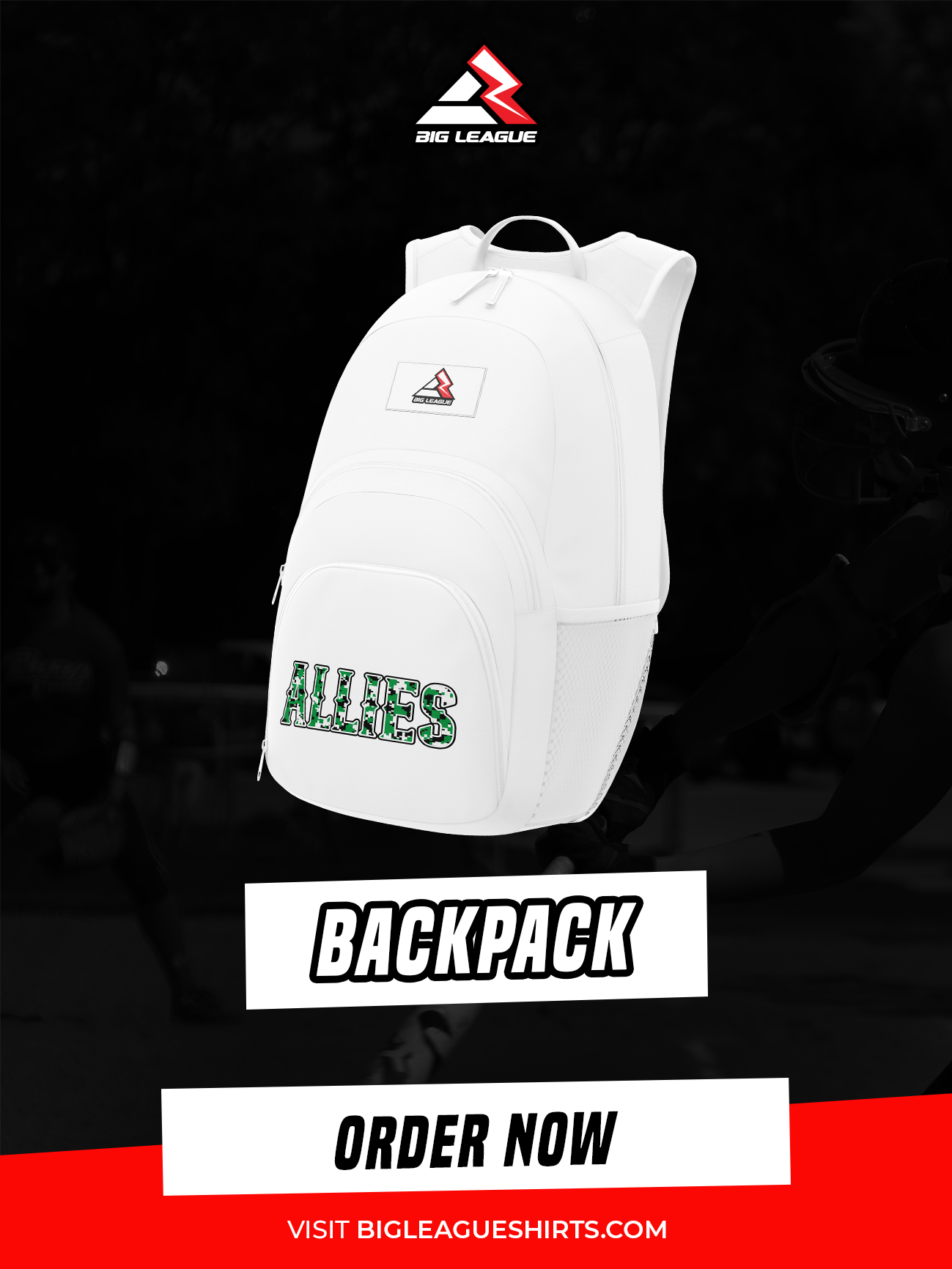 Backpack (Minimum of 7) / White