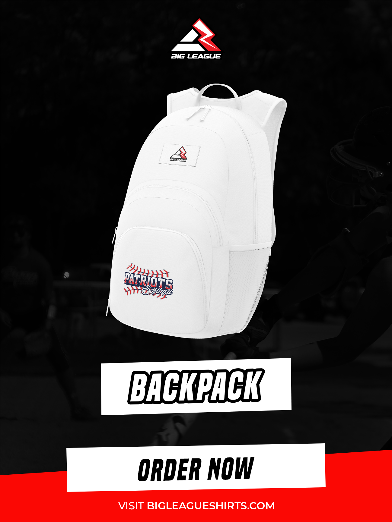 BackPack (minimum of 7) / White