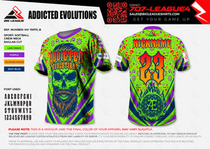 Addicted Evolutions Team Store