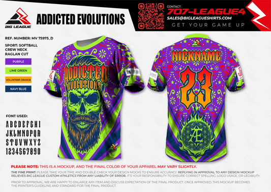 Addicted Evolutions Team Store