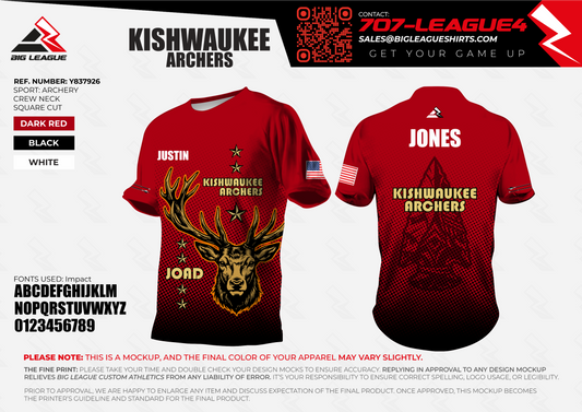 Kishwaukee Archers Team Store