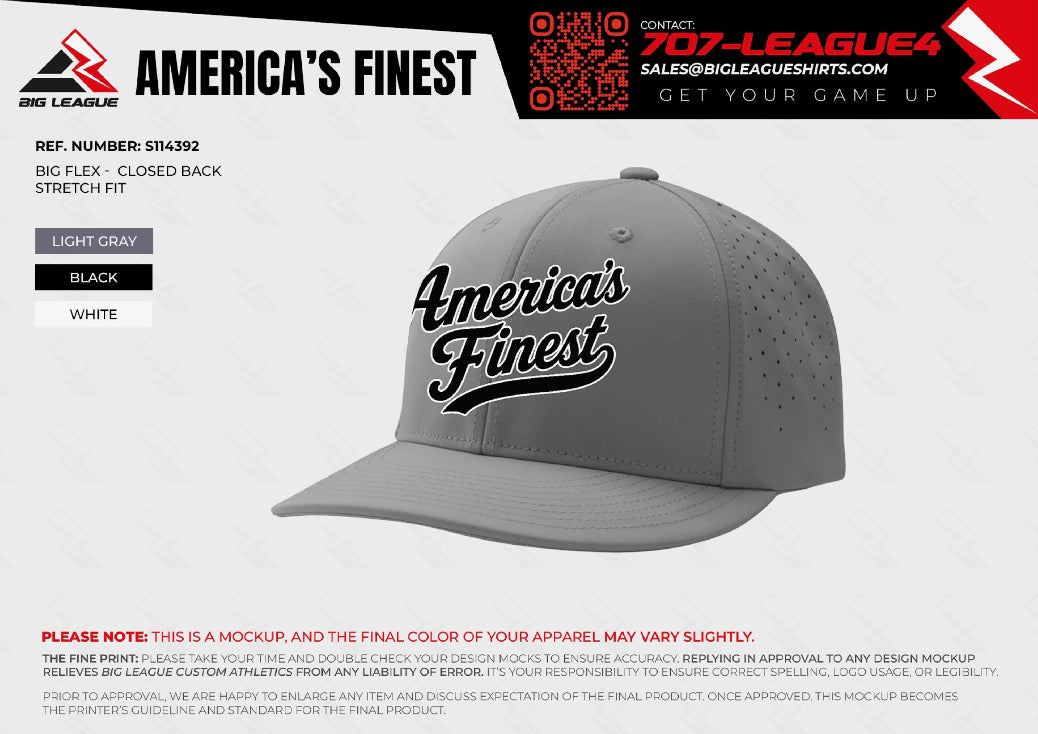 Hats (minimum of 6) / Light Gray