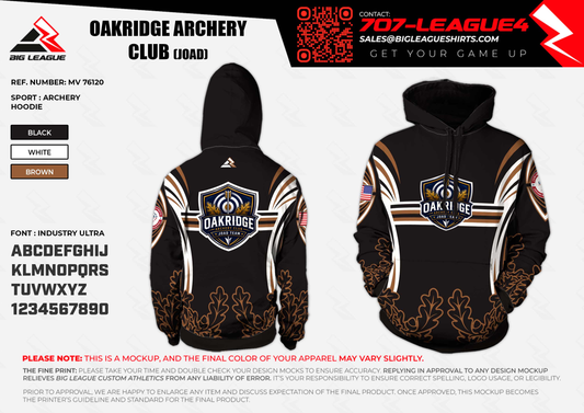 Oakridge Archery Club JOAD Team Store