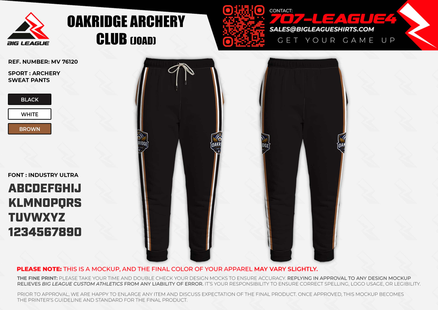 Sweat Pants / Black