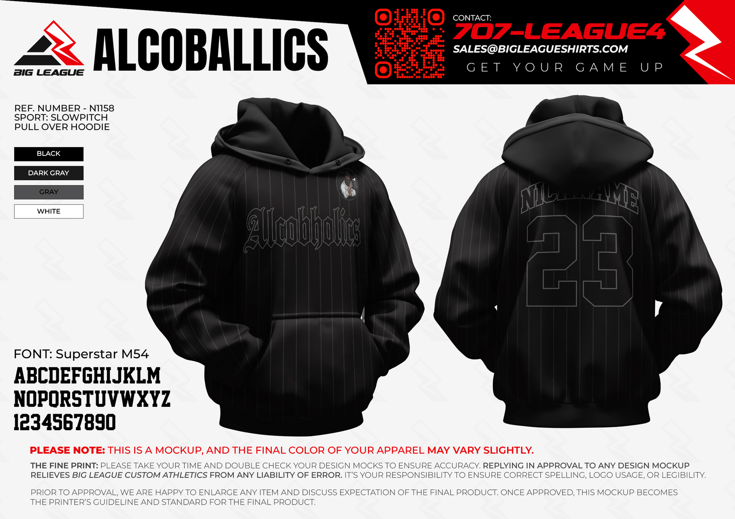 Hoodie / Dark Grey