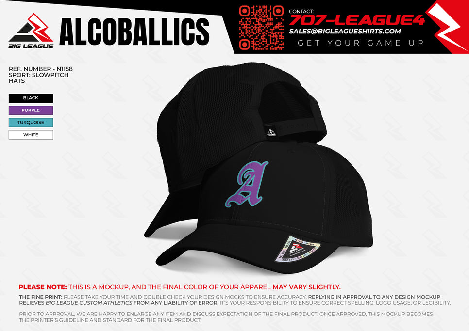 Hat (minimum of 6) / Purple
