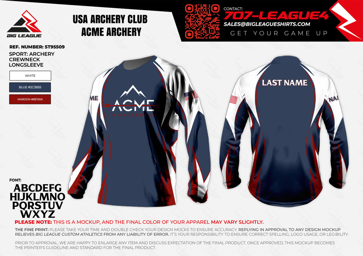Long Sleeve / Blue