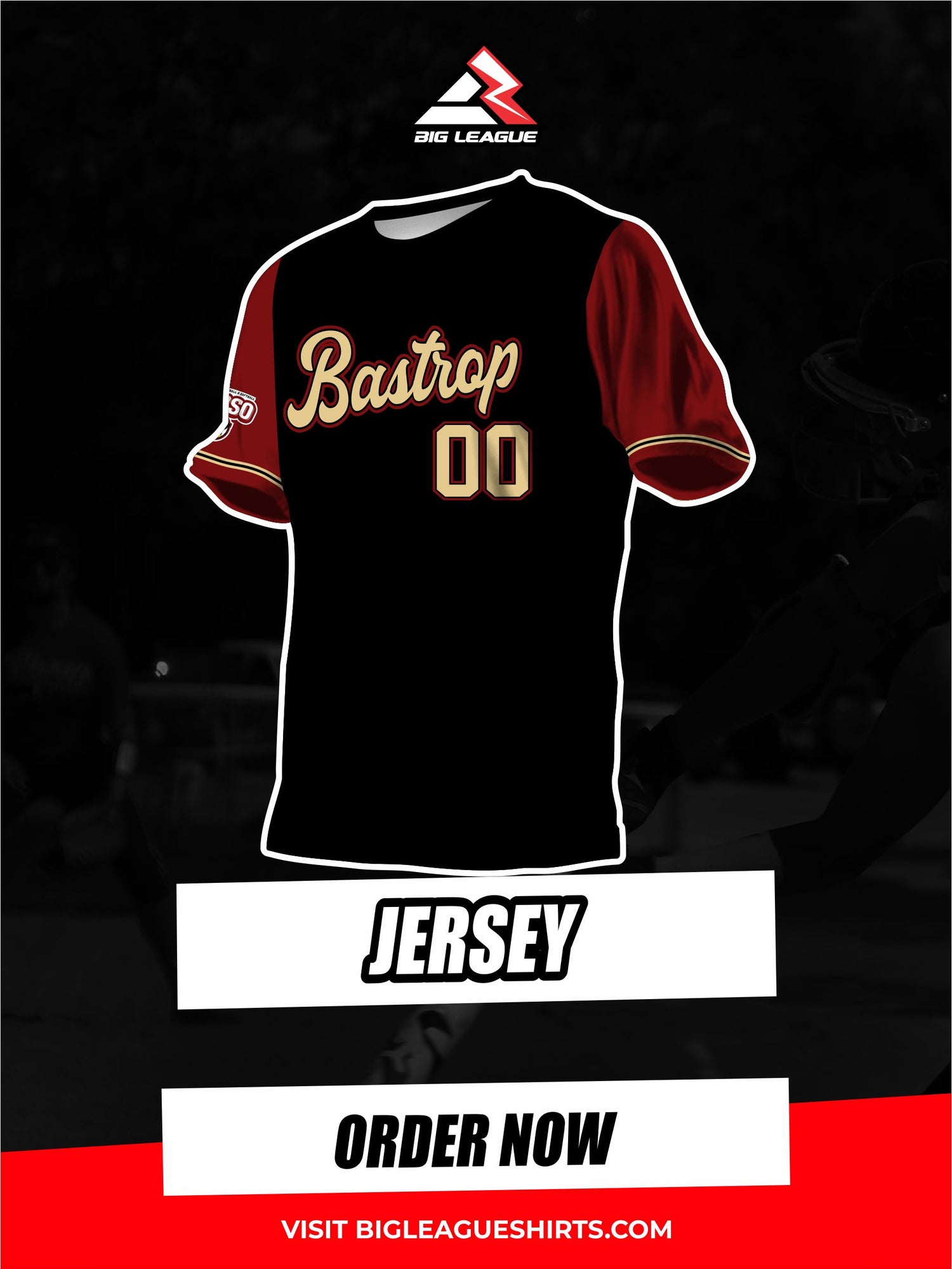 Crew Neck / Black - Away