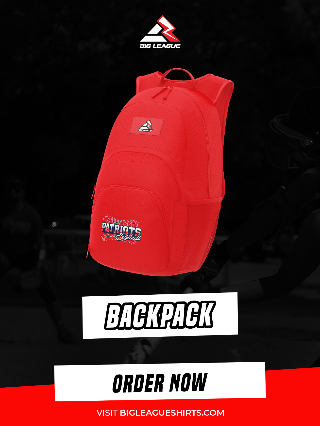 BackPack (minimum of 7) / Red