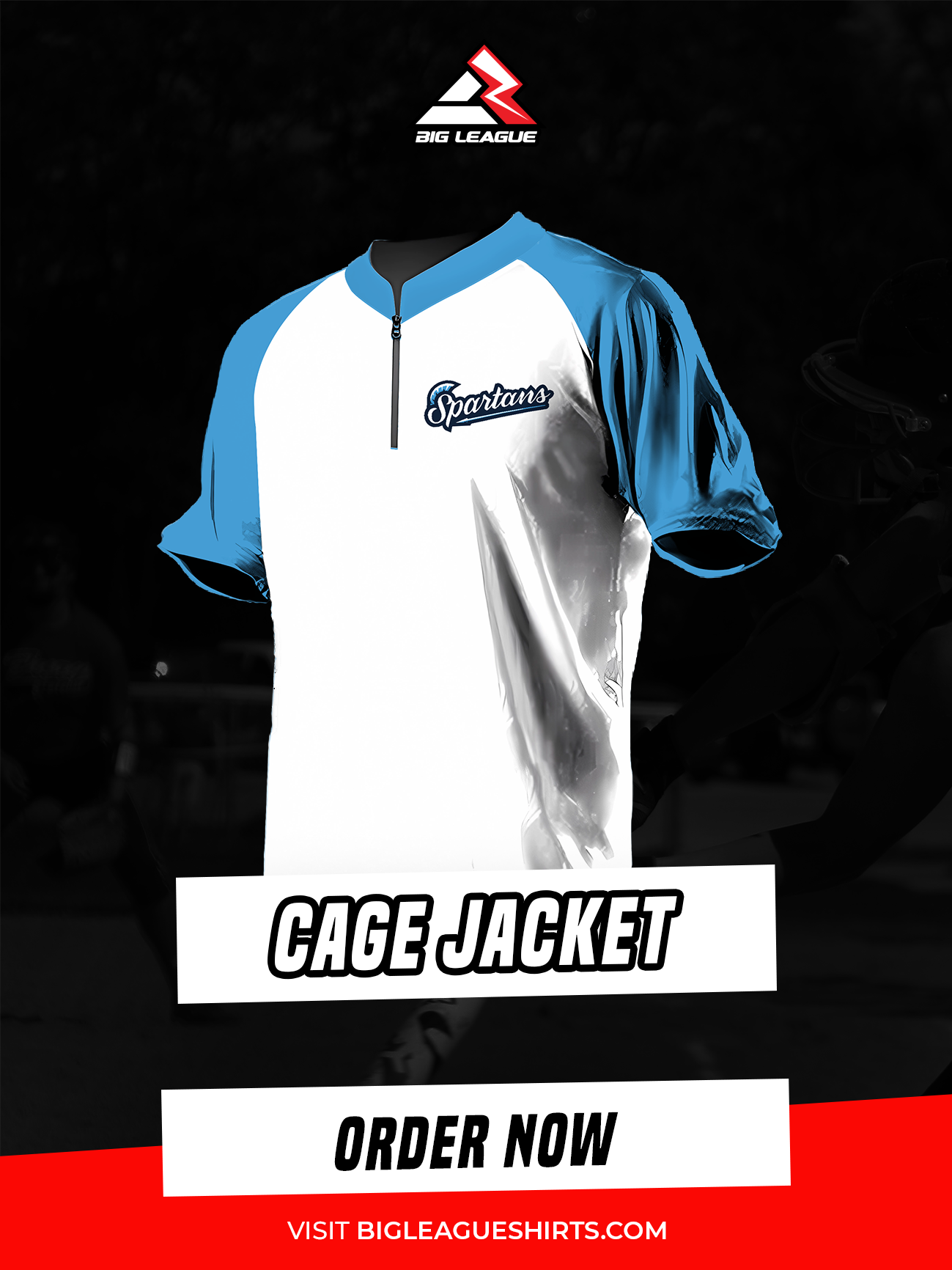Cage Jacket / Blue