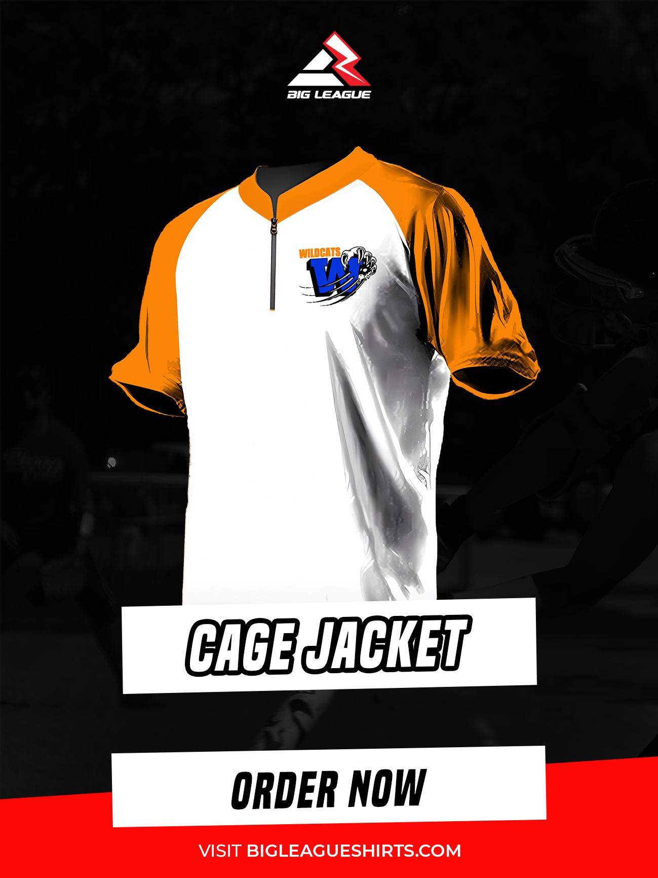 Cage Jacket - Short Sleeve / Orange