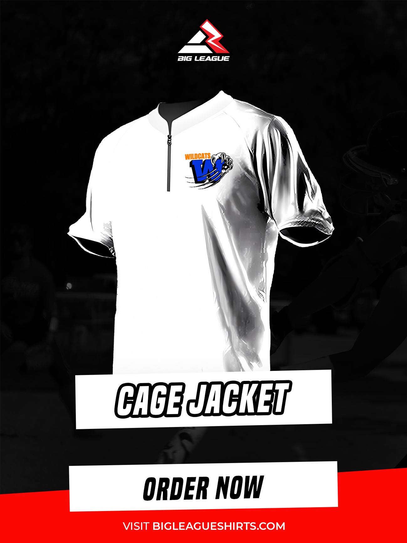 Cage Jacket - Short Sleeve / White