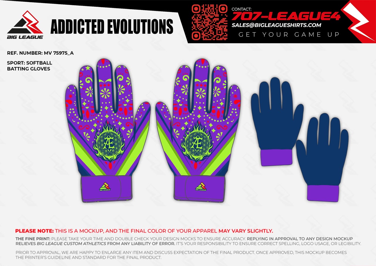 Batting Gloves / Purple