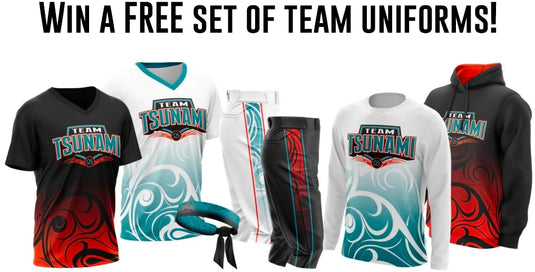 Enter For Your Chance To Win FREE Custom Team Uniforms