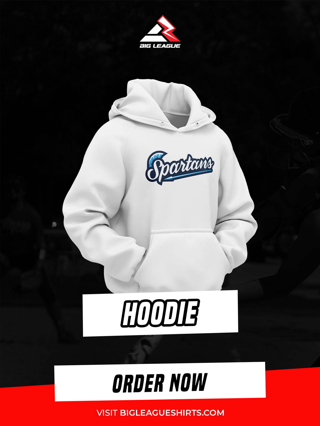Hoodie / White