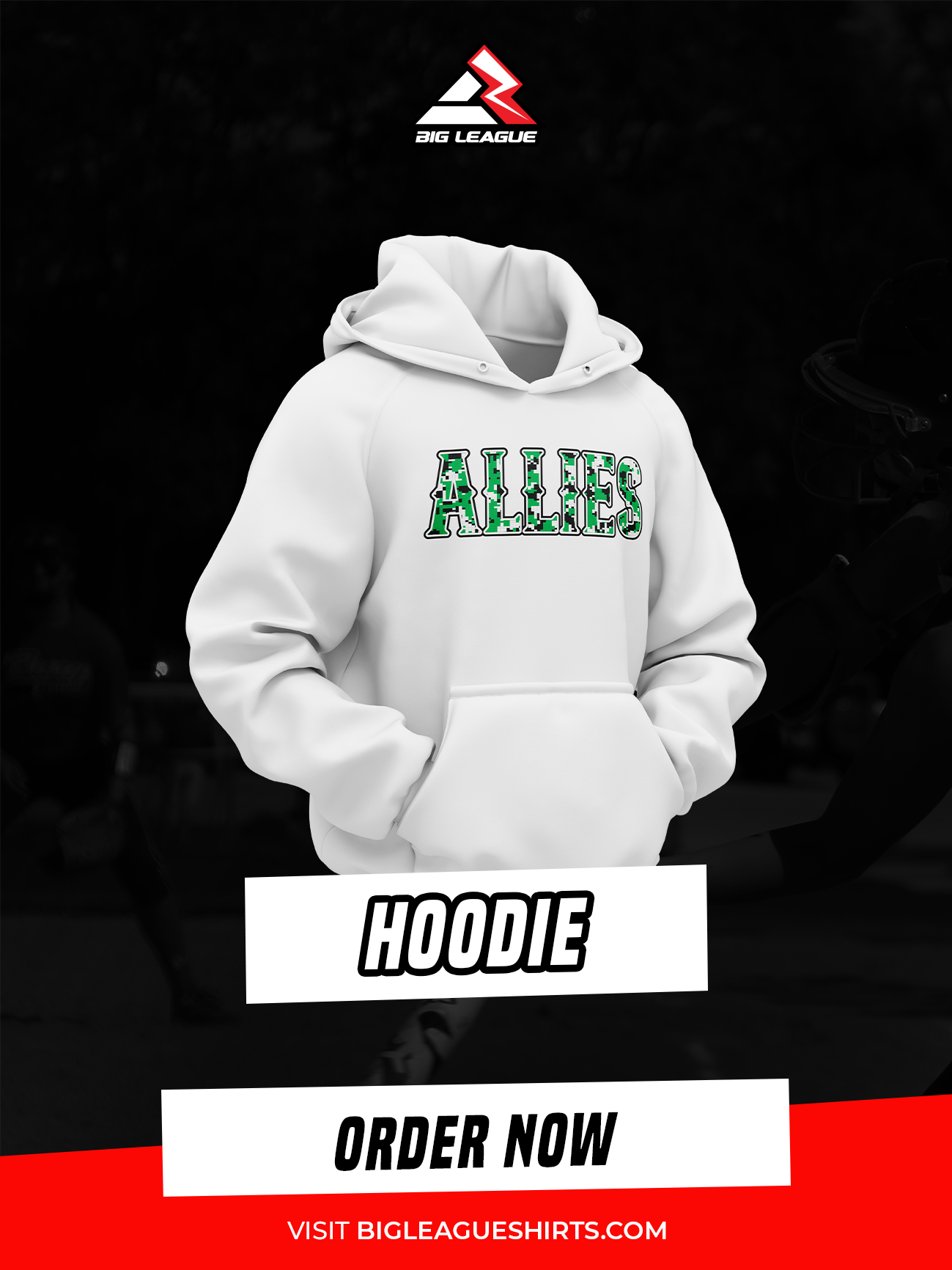 Hoodie / White