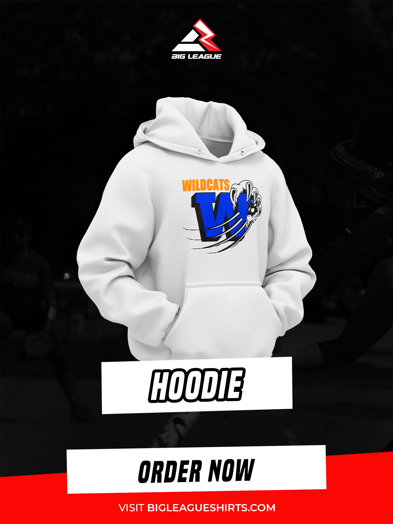 Hoodie / White