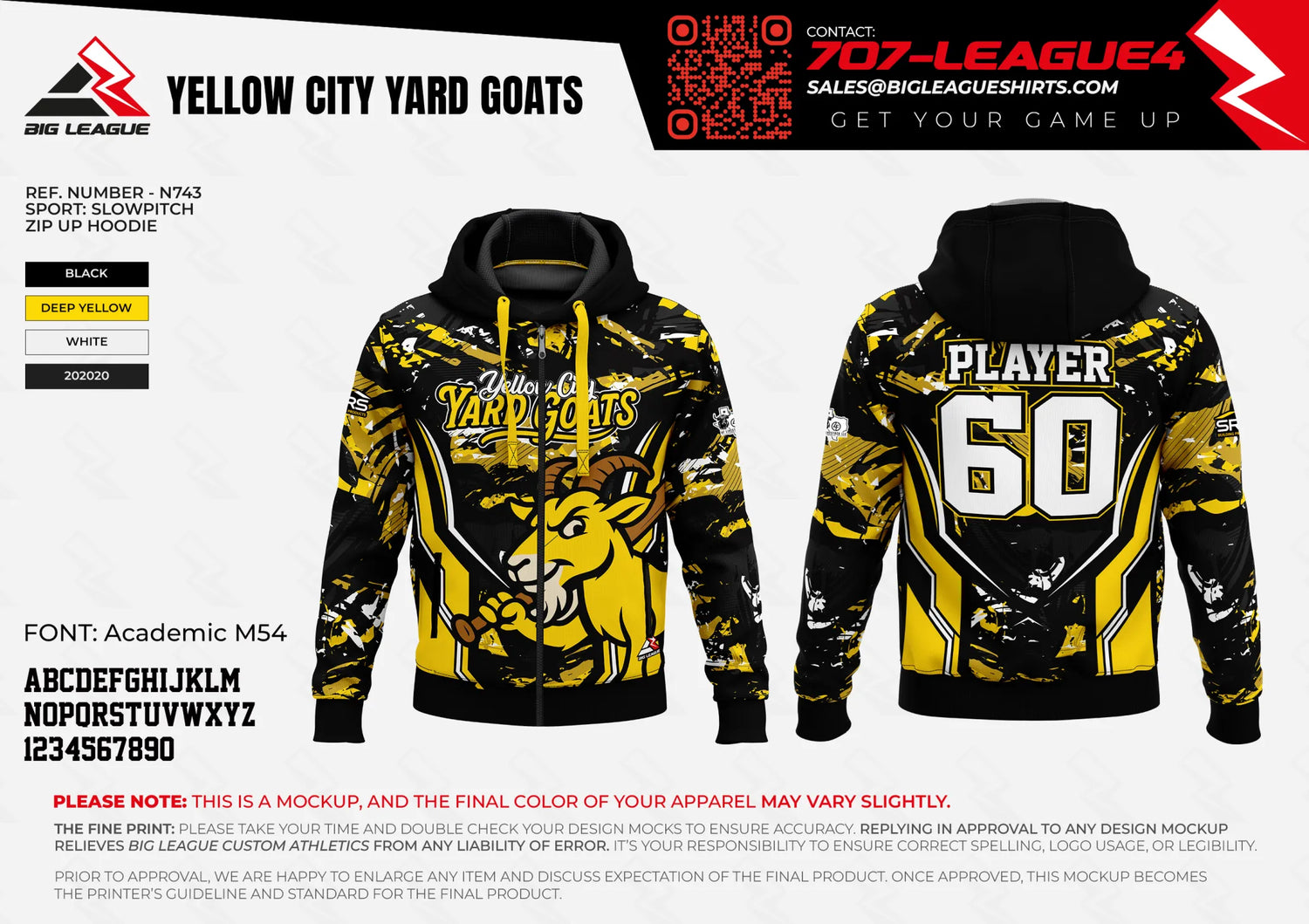 Hoodie / Big Goat