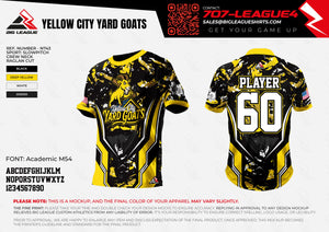 Yellow city Yard Goats Team Store