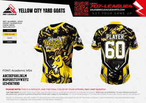 Yellow city Yard Goats Team Store