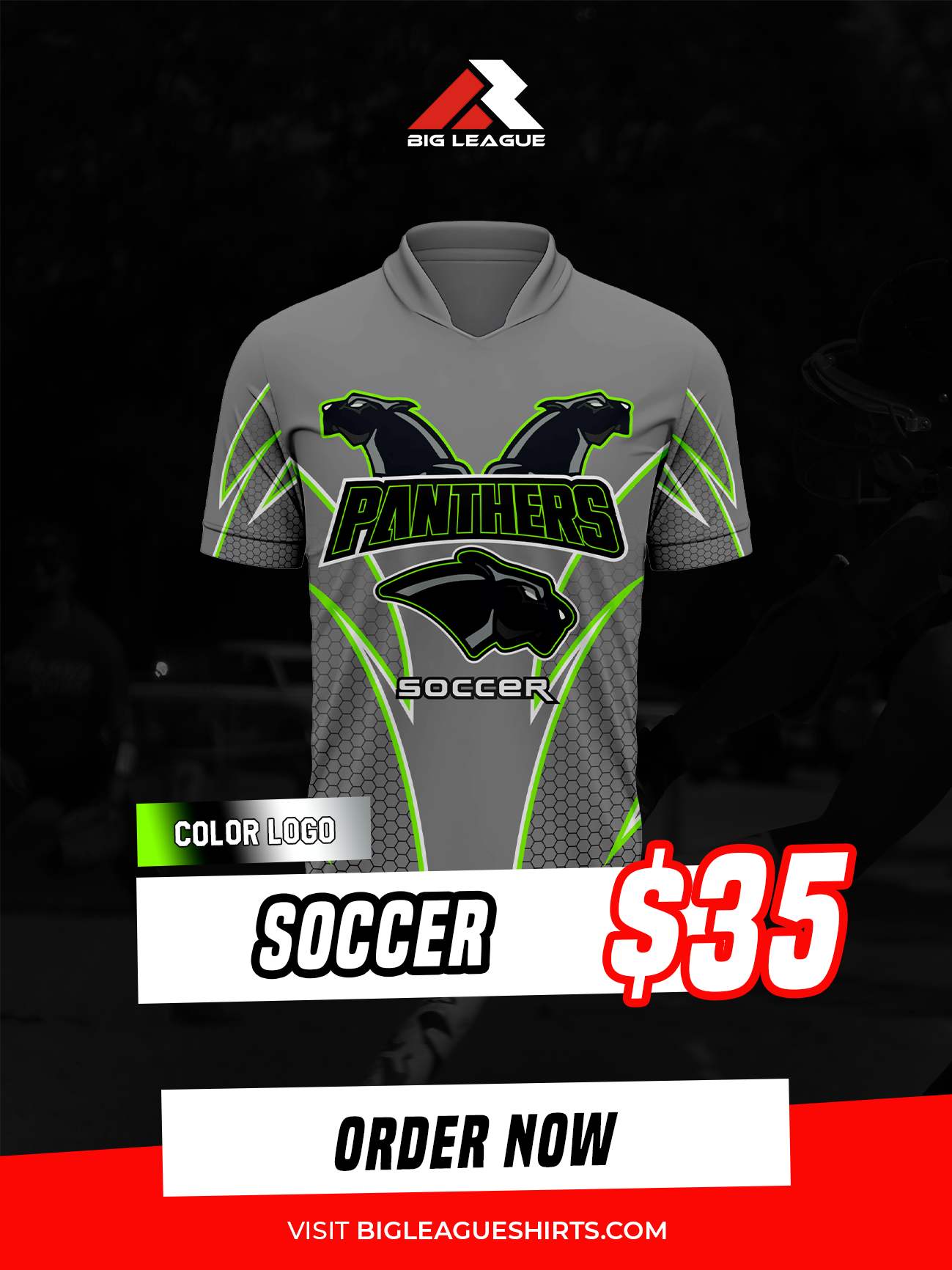 Panthers - Soccer - Grey