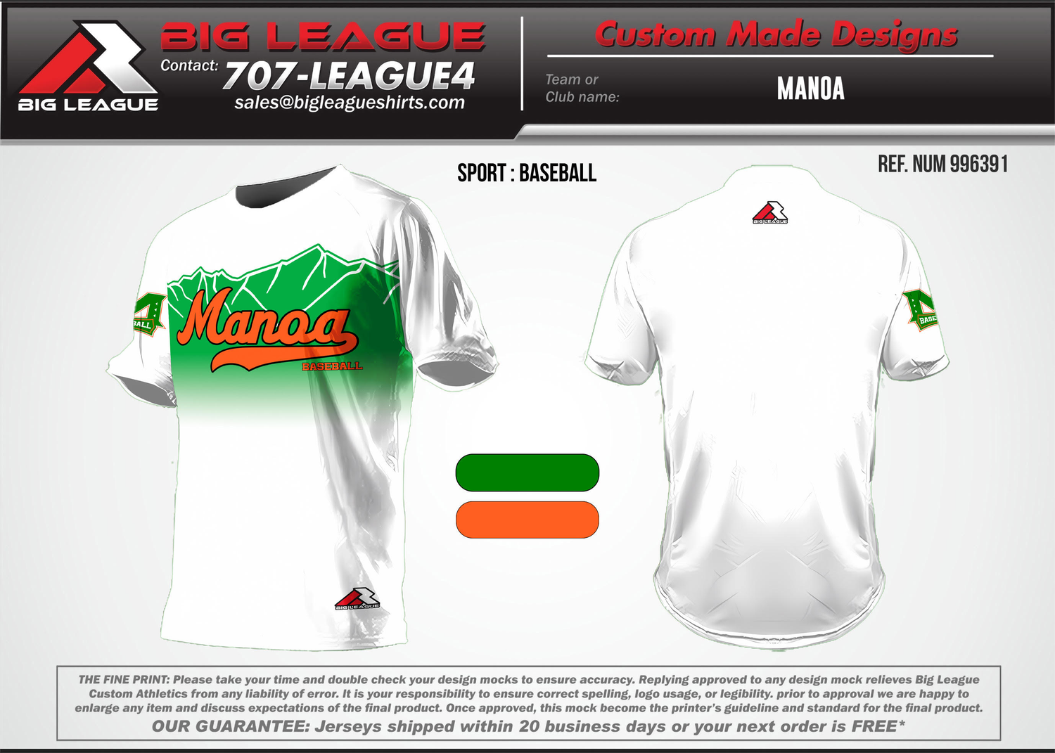 Crew Neck Jersey / White