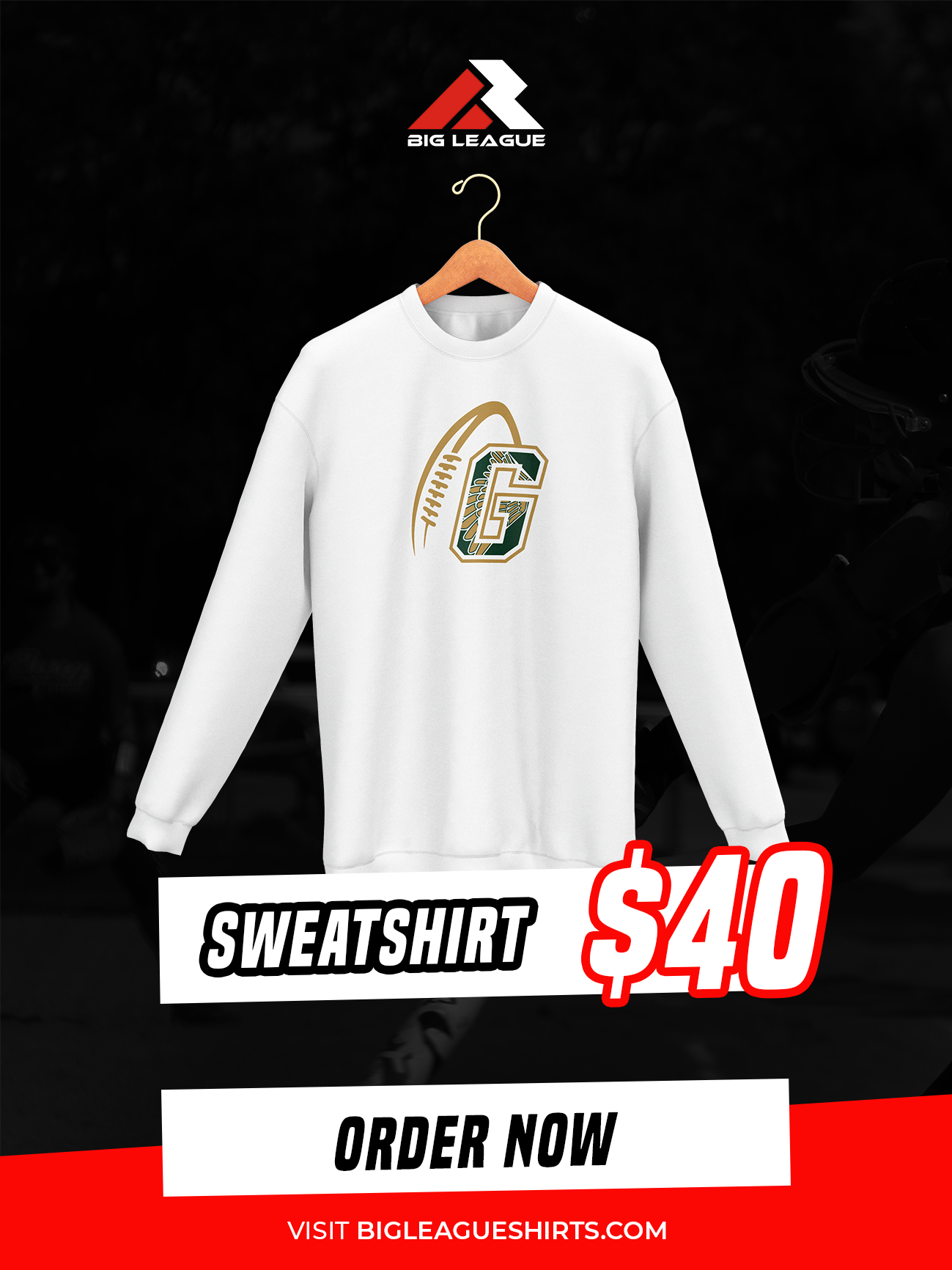 Hawks - Crew Neck Sweatshirt