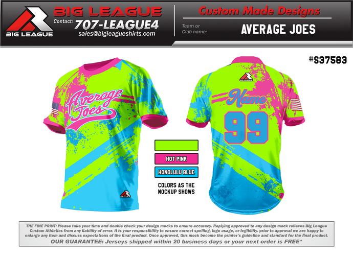 Neon Average Joes