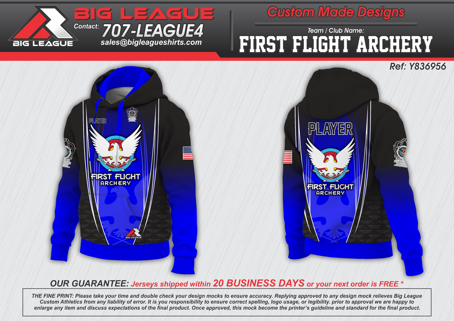 Hoodies / Blue
