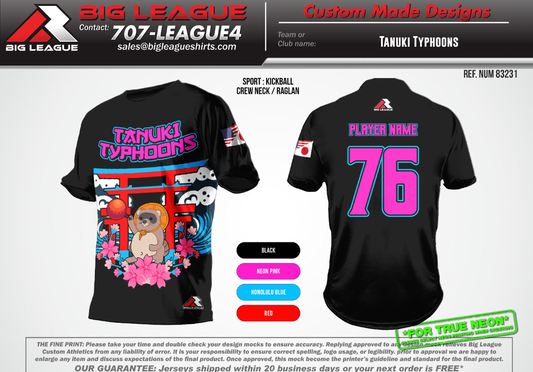 Tanuki Typhoons Team Store