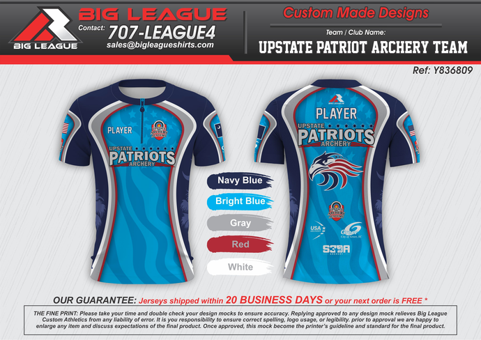 Upstate Patriots Archery Team Store