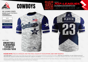 Cowboys Flag Football Team Store