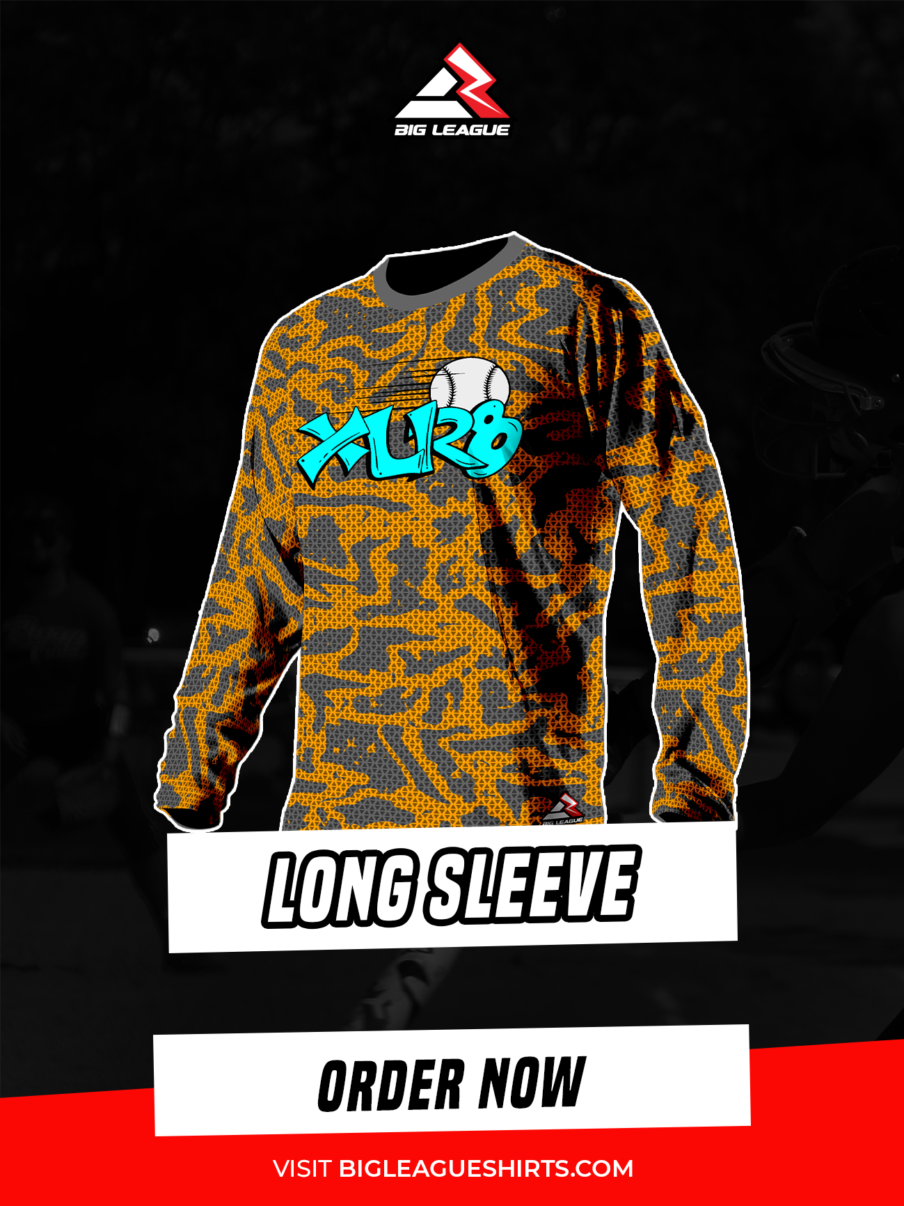 Long Sleeve T-Shirt / Orange