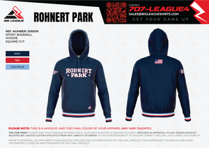 Rohnert Park Baseball (Blue) Team Store