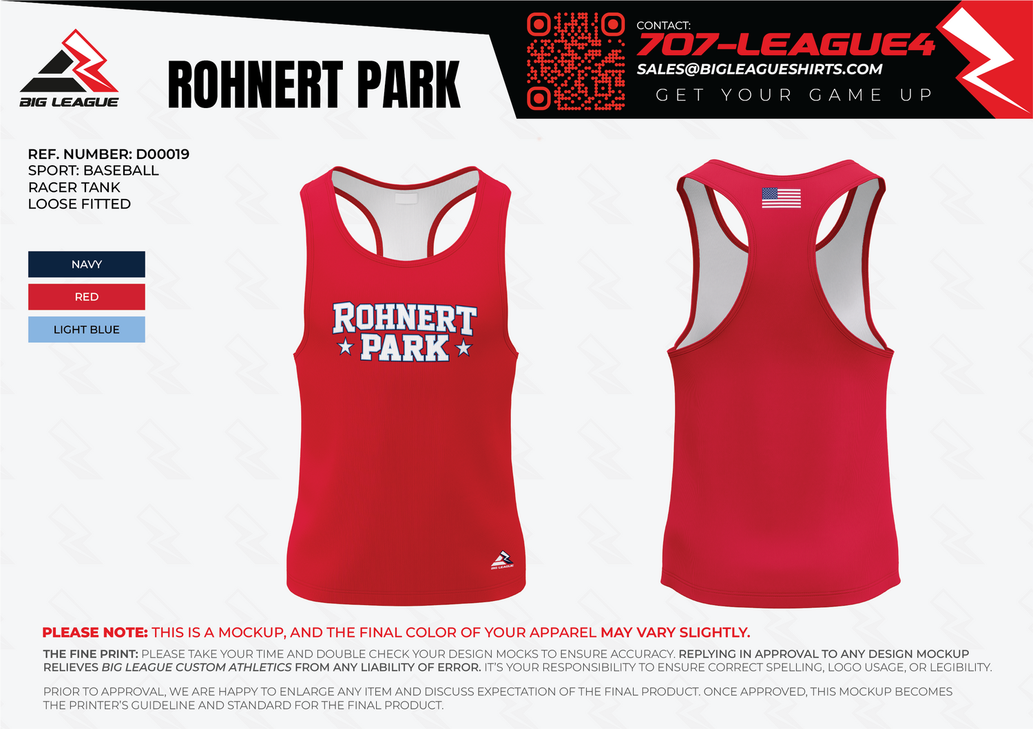 Racerback / Red