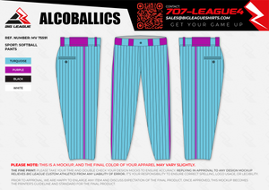 Alcoballics Slow pitch Team Store