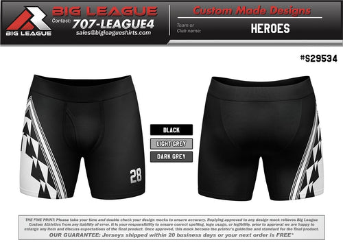 Heroes Team Shorts - Compression