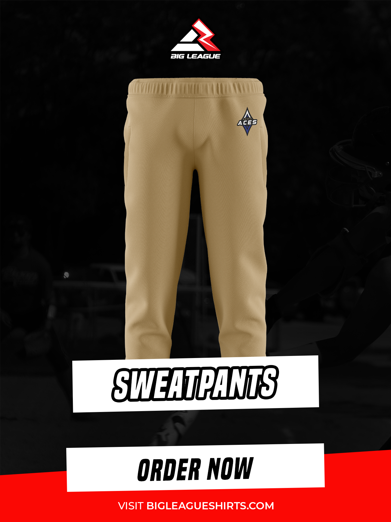 Sweatpants / Gold