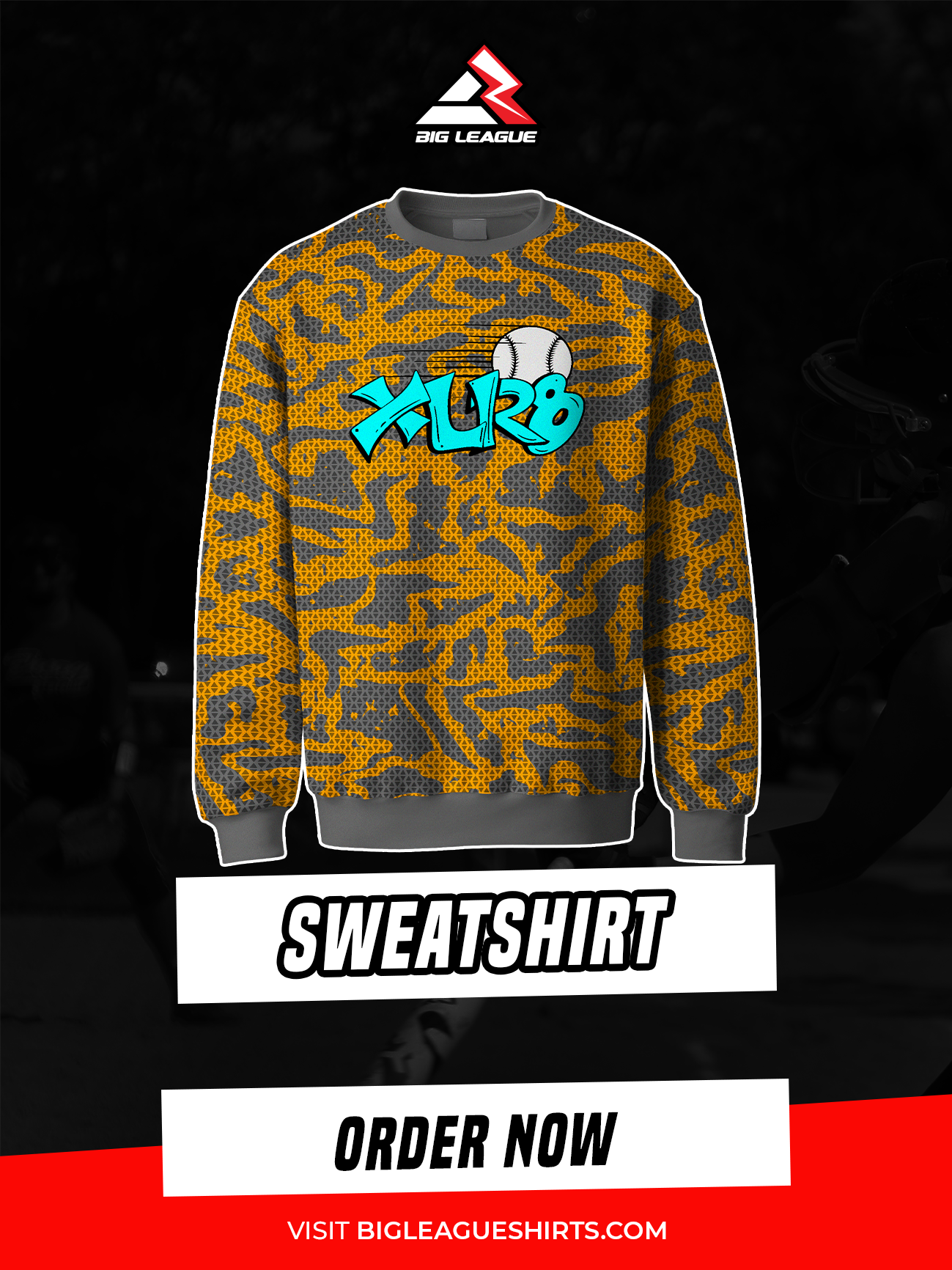 Sweatshirt / Orange