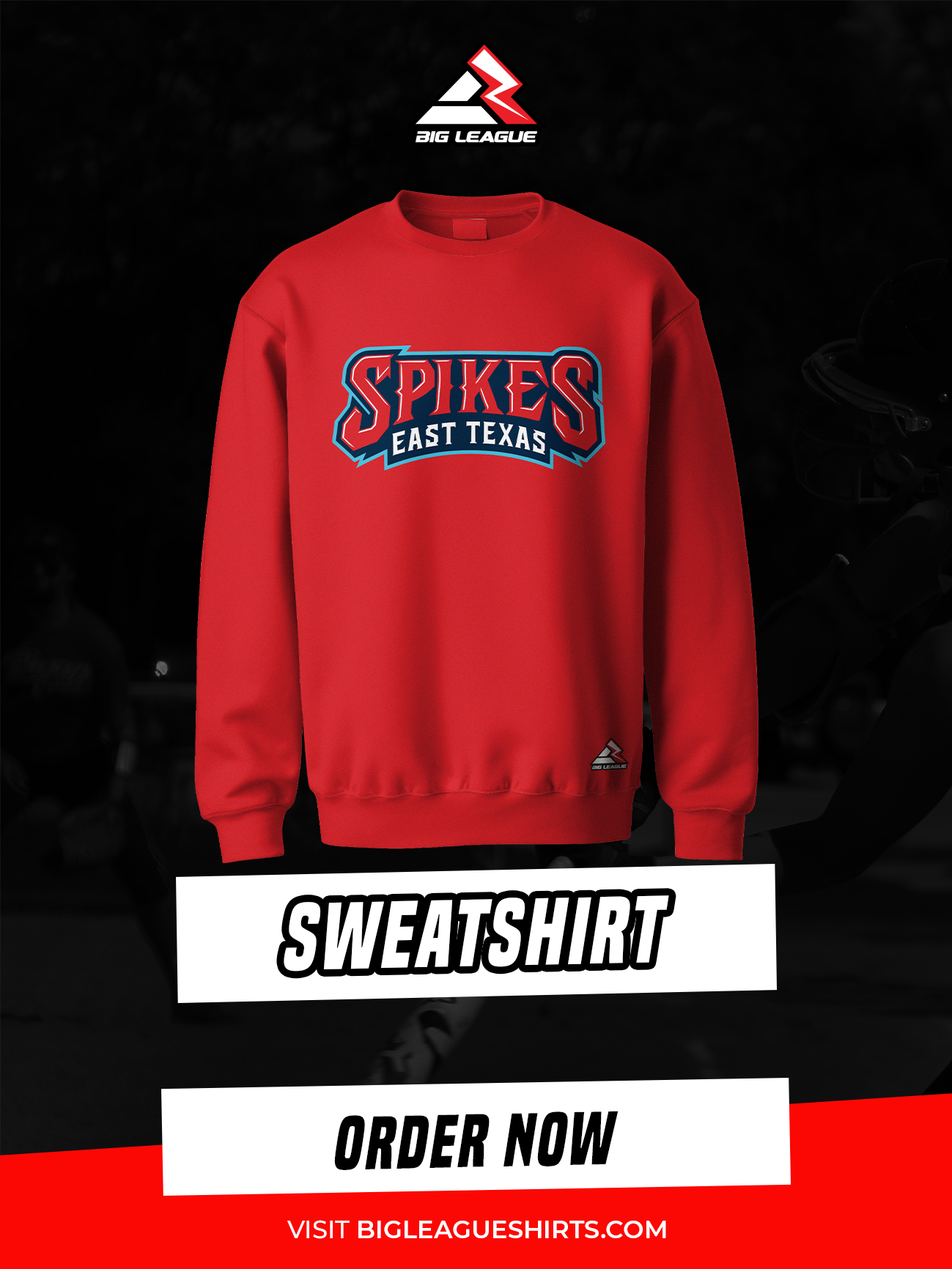 Sweatshirt / Red