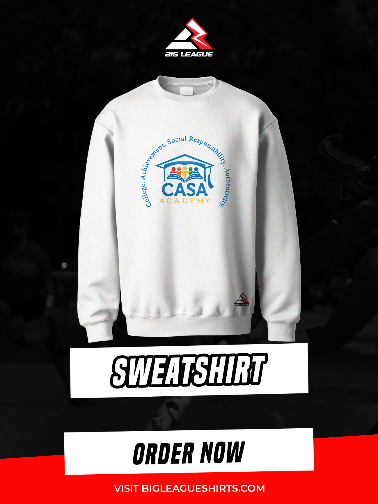 Sweatshirt / White