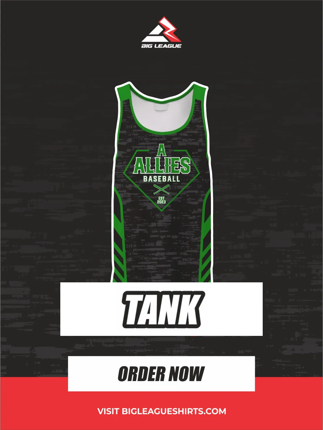 Tank Top / Black Textured