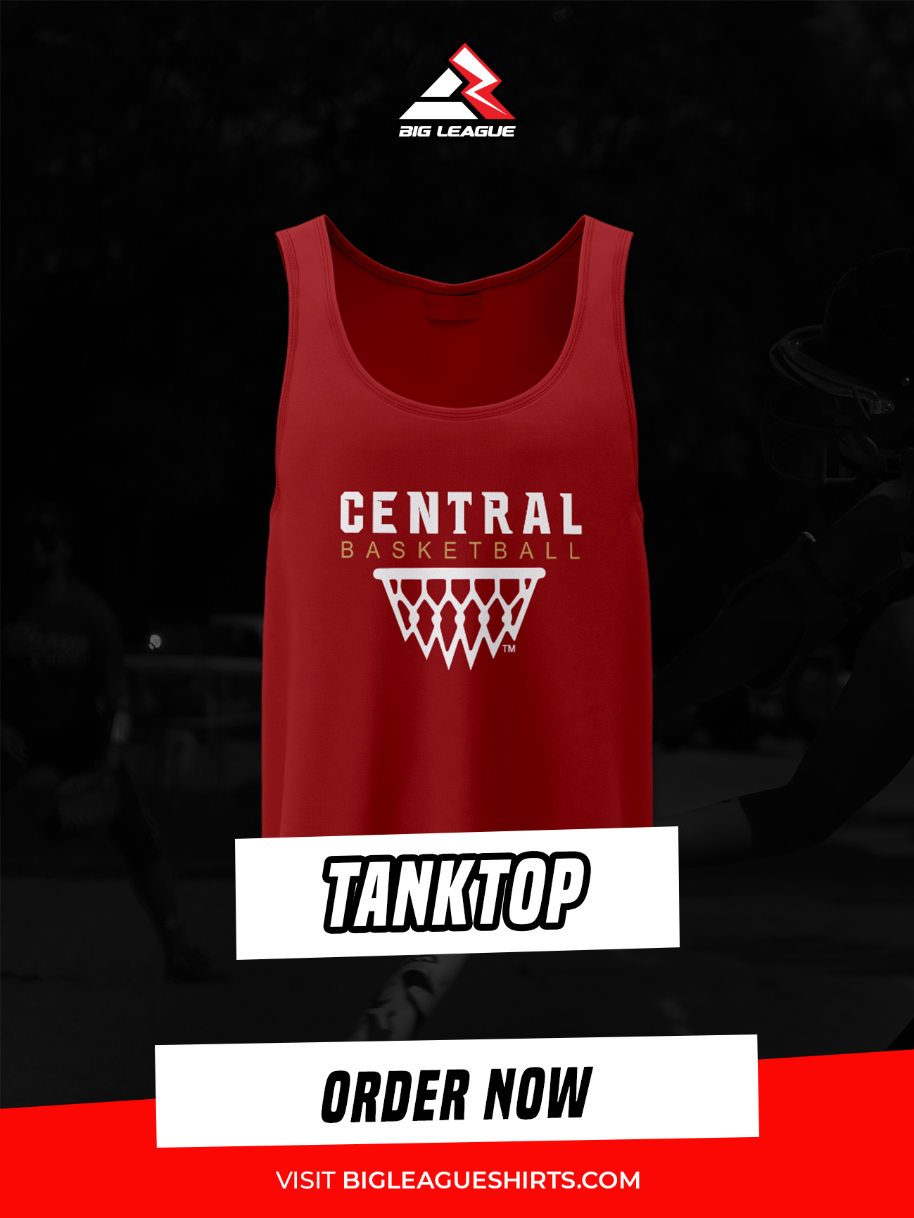Central - Tank Top / Red