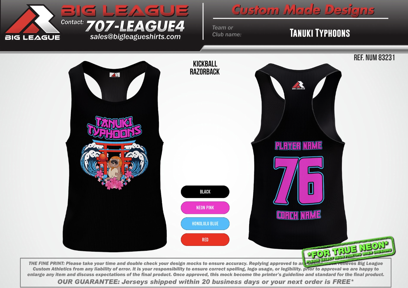 Razor Back / Black