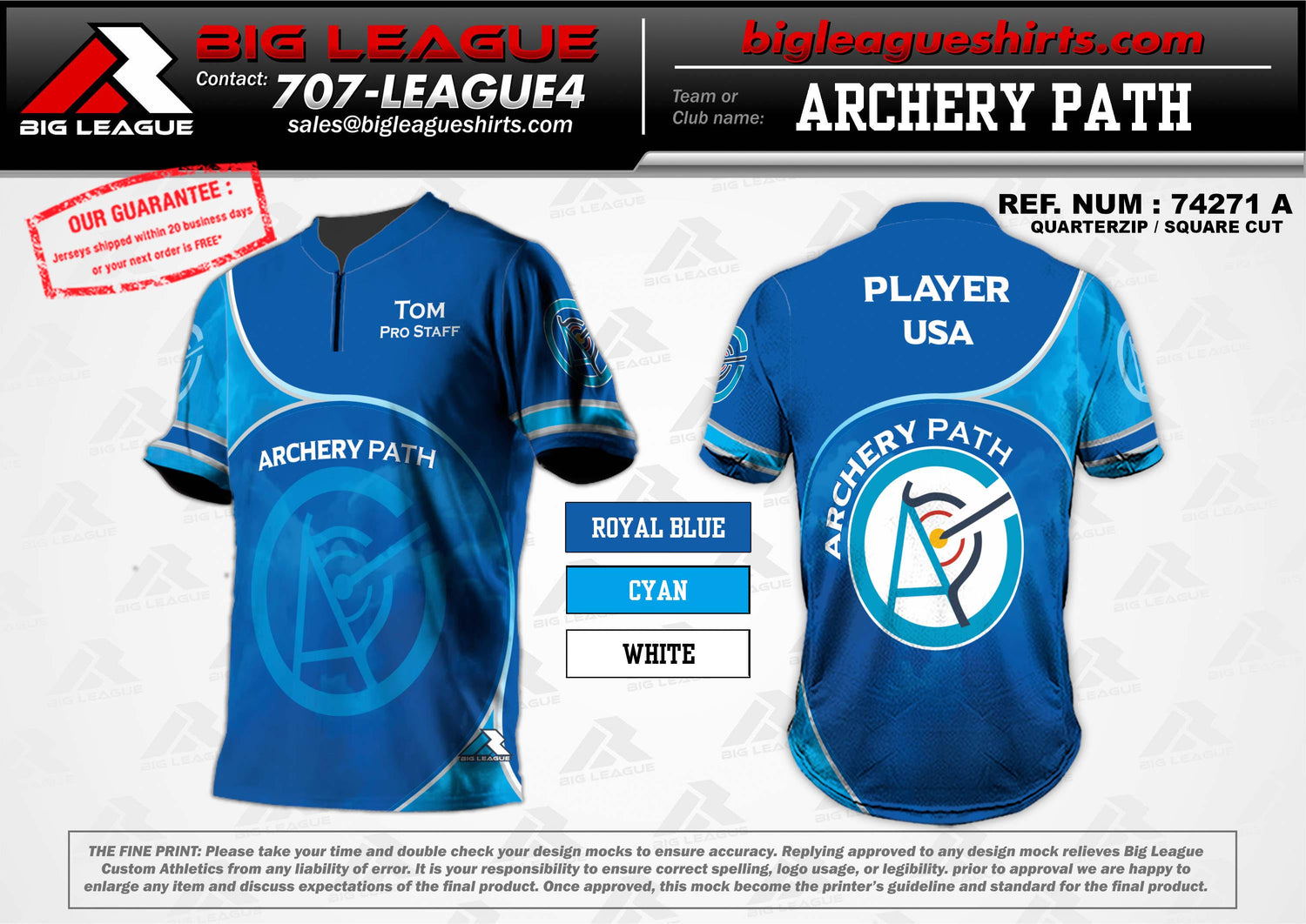 Archery Path - Left Handed 1/4 Zip (A)