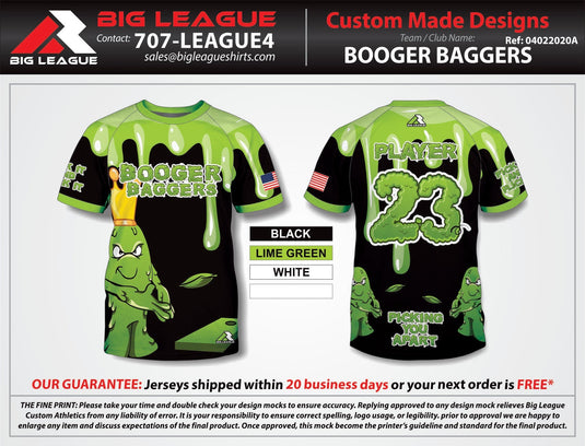 Booger Baggers - Cornhole – Big League Shirts
