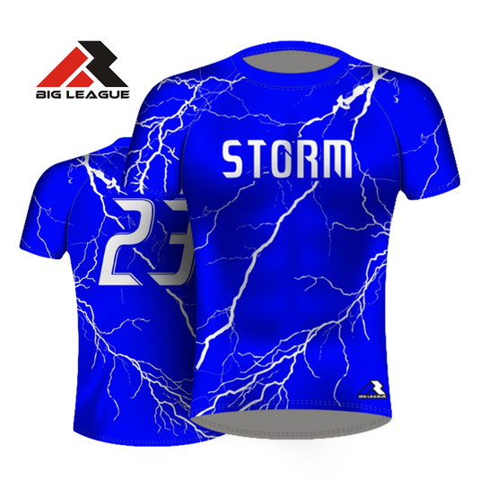 Storm Style Compression Shirt - Blue