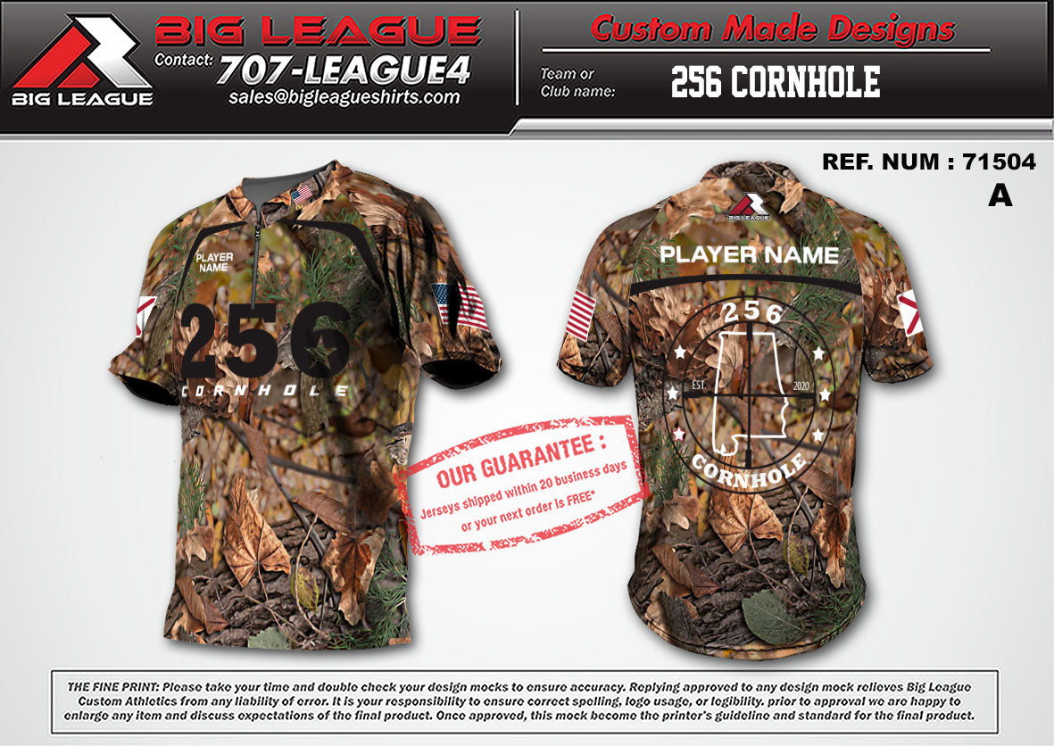 Quarter Zip / Outdoors Camo